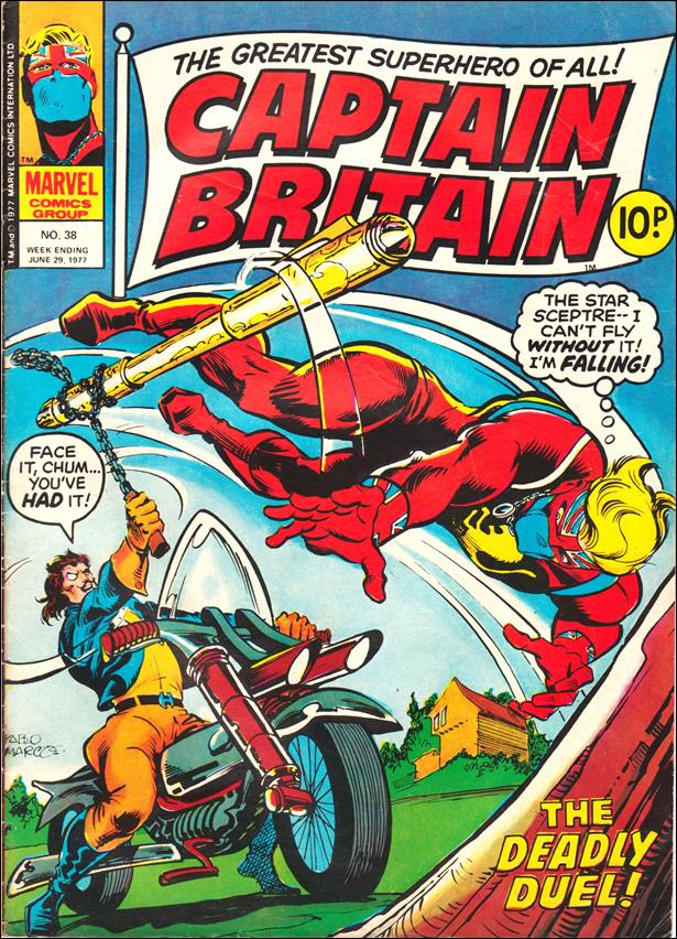 Captain Britain (UK) (1976) issue 38