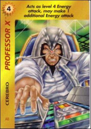 Marvel OverPower (Base Set) card nn160 Professor X: Cerebro
