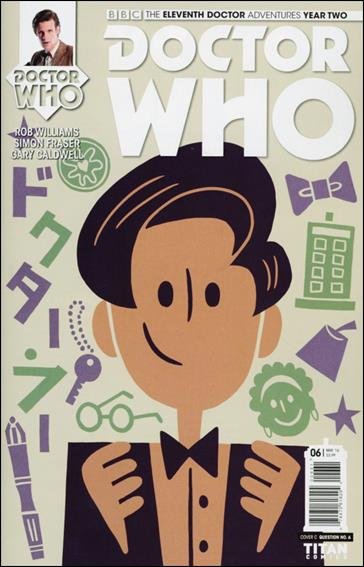 Doctor Who: The Eleventh Doctor Year Two issue 6-C Question No. 6 Cover