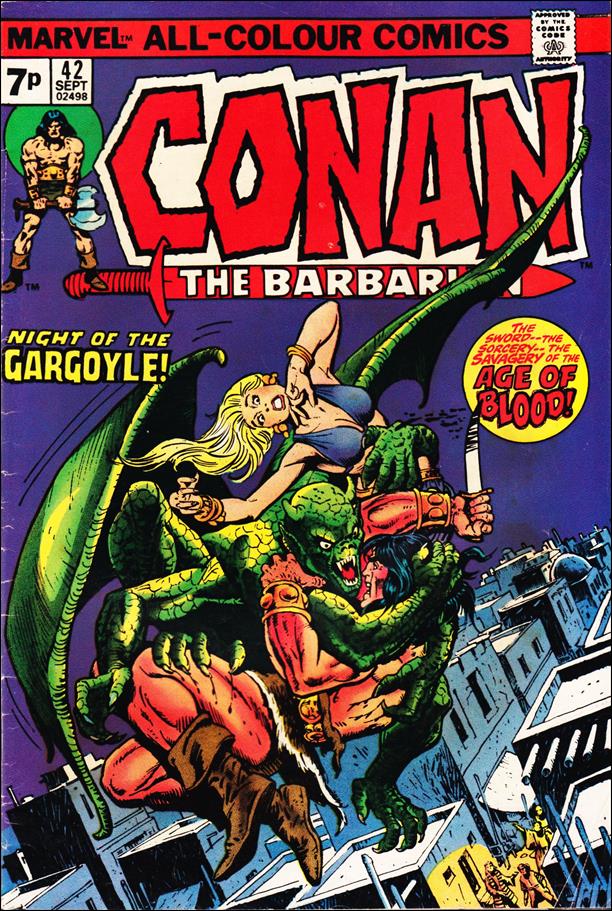 Conan the Barbarian (1970) issue 42-B UK Price Cover