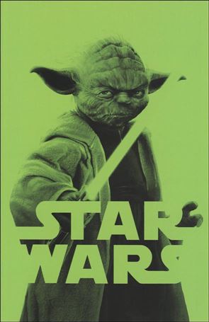 Star Wars (2015) issue 66-D John Tyler Christopher Yoda Negative Space Cover