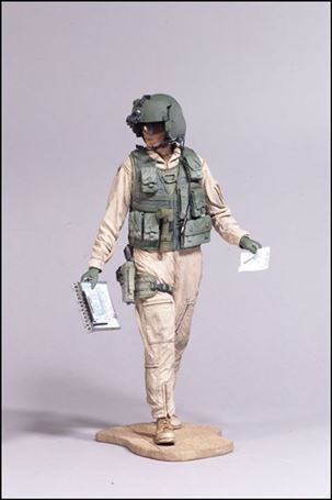 McFarlane Military (Series 3) figure 2 Army Helicopter Crew Chief