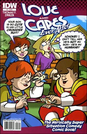 Love and Capes: Ever After issue 2 Thomas F. Zahler Cover