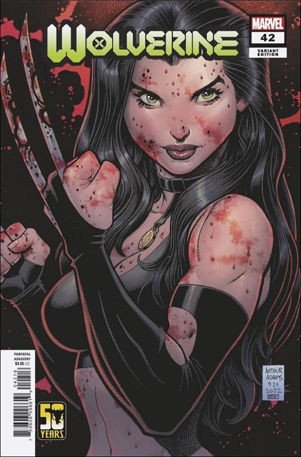 Wolverine (2020) issue 42-D Arthur Adams 1:25 Cover