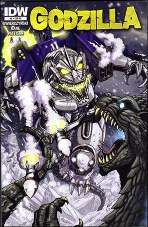 Godzilla (2012) issue 5-B Matt Frank 1:10 Cover