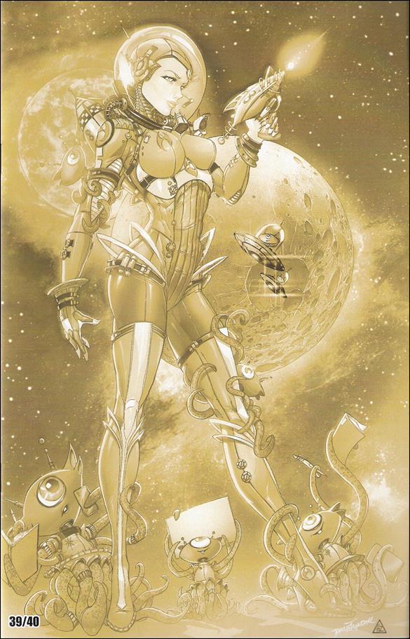 Notti & Nyce Ménage à Trois issue 1-J Jamie Tyndall GOLD Cover 1/40