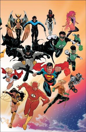 Dawn of DC: Primer issue 1-C Jeff Spokes Foil Cover
