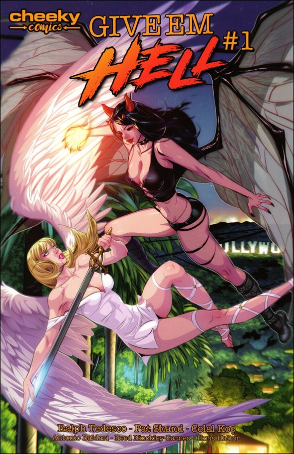 Give Em Hell issue 1 Celal Koc Cover