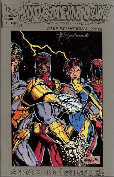 Judgment Day (1993) issue 1-C Platinum Cover