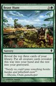 Magic The Gathering: Zendikar (Base Set) card 158 Beast Hunt
