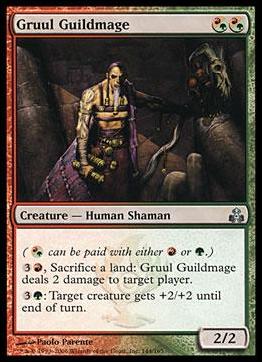 Magic the Gathering: Guildpact (Base Set) card 144 Gruul Guildmage