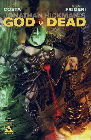 God is Dead issue 23-B German Nobile Carnage Wraparound Cover
