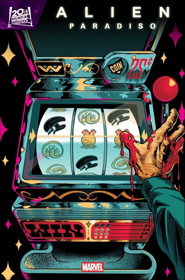 Alien: Paradiso issue 5-B J. Gonzo Cover