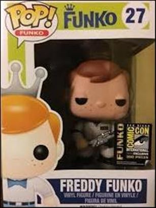 Pop! Funko - Freddy Funko figure 27-E Freddy Funko  (Dr. Peter Venkman) SDCC