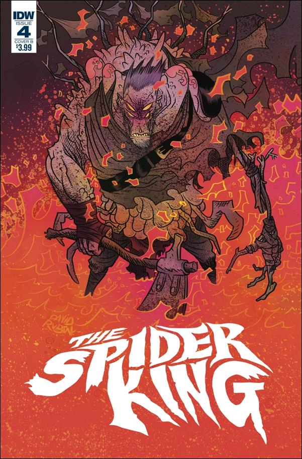 Spider King issue 4-B David Rubin Cover