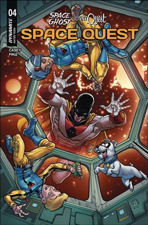Space Ghost / Jonny Quest: Space Quest issue 4.00-E Chad Hardin Cover