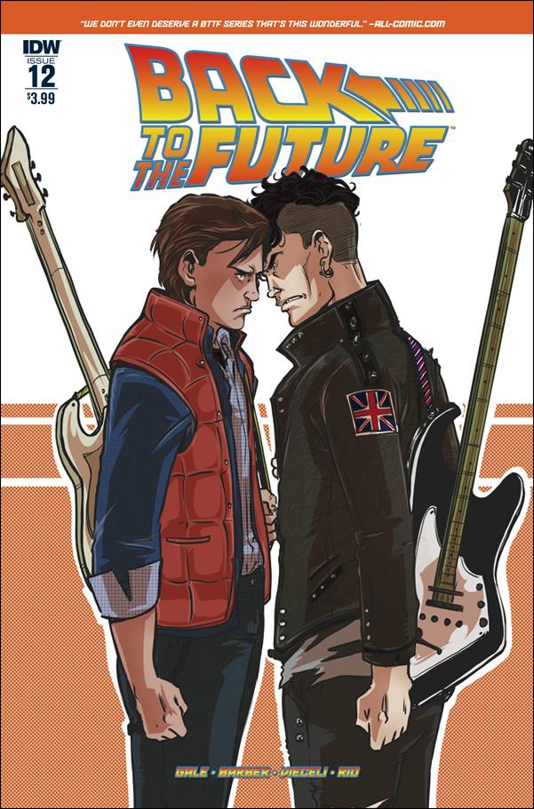 Back to the Future (2015) issue 12 Emma Vieceli Cover
