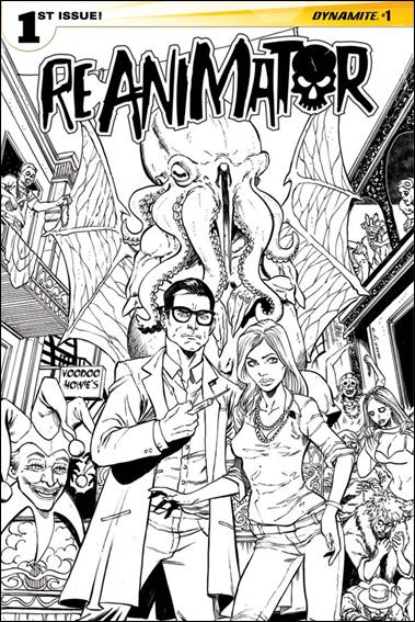 Reanimator (2015) issue 1-F Tim Seeley B&W 1:10 Cover