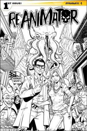 Reanimator (2015) issue 1-F Tim Seeley B&W 1:10 Cover