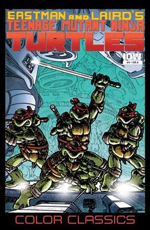 Teenage Mutant Ninja Turtles Color Classics  issue 4 Standard Cover