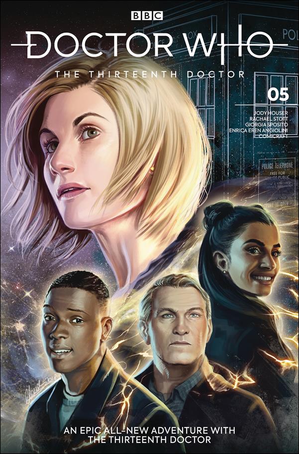 Doctor Who: The Thirteenth Doctor issue 5-C Claudia SG Iannicello Cover