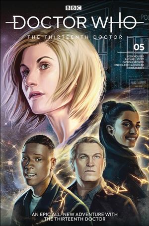 Doctor Who: The Thirteenth Doctor issue 5-C Claudia SG Iannicello Cover