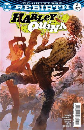 Harley Quinn (2016) issue 3-B Bill Sienkiewicz Cover