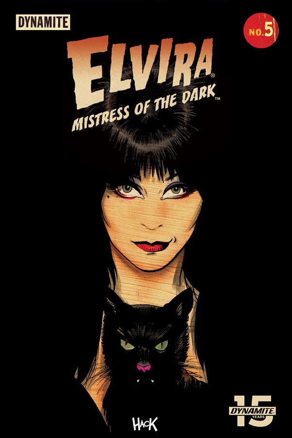 Elvira, Mistress of the Dark (2018) issue 5-C Robert Hack Cover