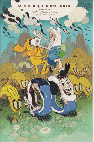 Adventure Time (2012) issue 5-E Heroes Convention Cover 1/500
