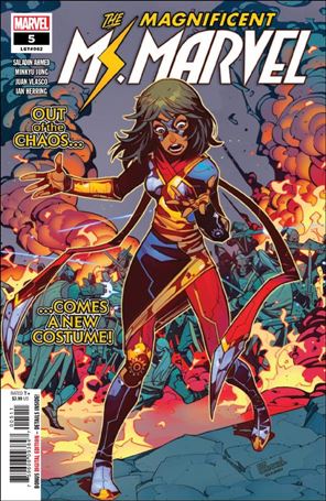Magnificent Ms. Marvel issue 5 Eduard Petrovich Cover
