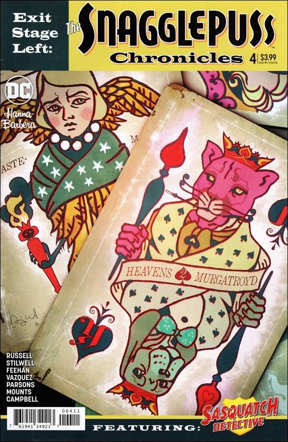 Exit Stage Left: The Snagglepuss Chronicles issue 4 Ben Caldwell Cover