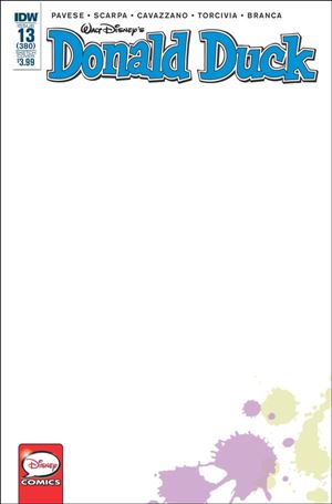Donald Duck issue 13-C Blank/Sketch Cover