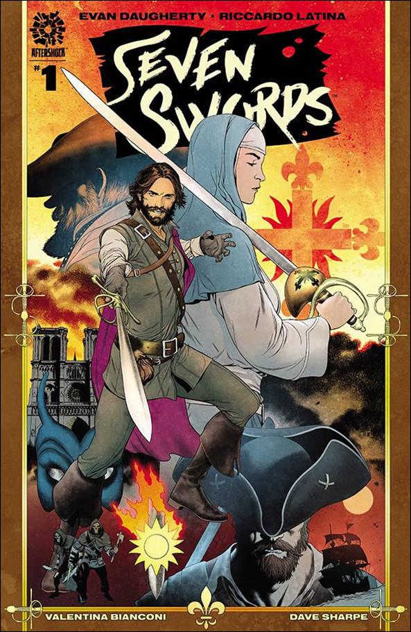 Seven Swords issue 1 Andy Clarke Cover