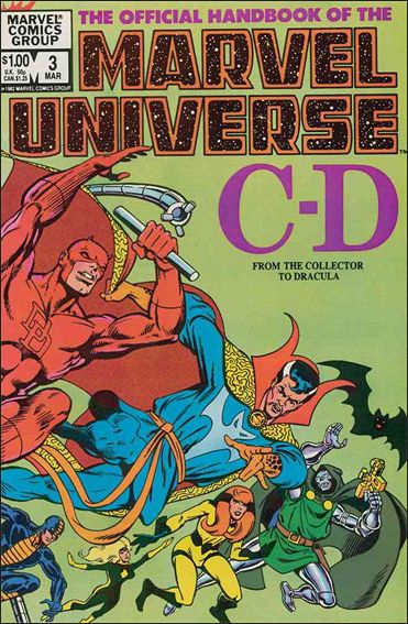 Official Handbook of the Marvel Universe (1983) issue 3