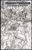 Transformers: Megatron Origin issue 2-C Alex Milne 1:10 Sketch Cover