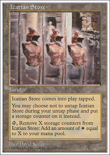 Magic the Gathering: 5th Edition (Base Set) card 419 Icatian Store