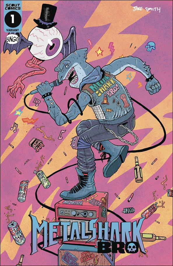 Metalshark Bro issue 1-B Retailer Incentive Cover 1:10