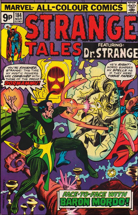 Strange Tales (1951) issue 184-B UK Price Cover