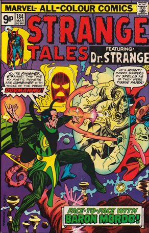 Strange Tales (1951) issue 184-B UK Price Cover
