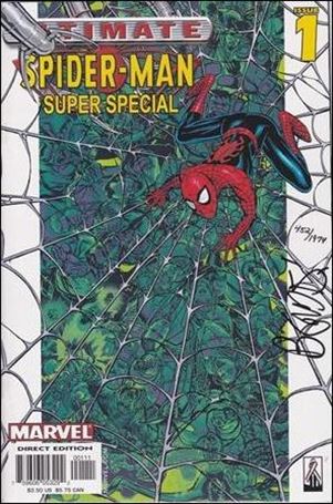 Ultimate Spider-Man: Super Special issue 1-B Dynamic Forces (signed by Brian Bendis) 1/1974