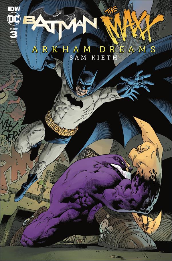 Batman/The Maxx: Arkham Dreams issue 3-C Gabriel Rodriguez 1:10 Cover