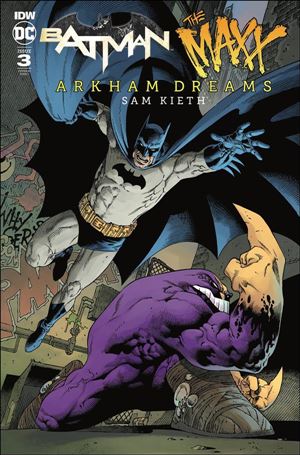 Batman/The Maxx: Arkham Dreams issue 3-C Gabriel Rodriguez 1:10 Cover