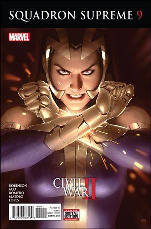Squadron Supreme (2016)  issue 9 Alex Garner Cover