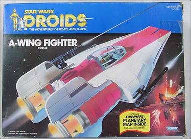 Star Wars: Droids: Vehicles figure 1 A-Wing Fighter
