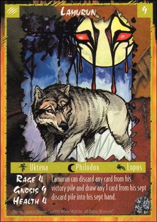Rage Limited (Base Set) card 151 Lamurun
