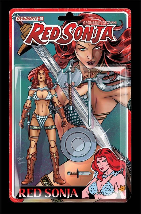 Red Sonja (2023) issue 1-N 1:10 Action Figure Cover