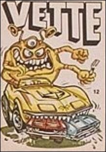 Odd Rod Allstars (Base Set) card 12 Vette