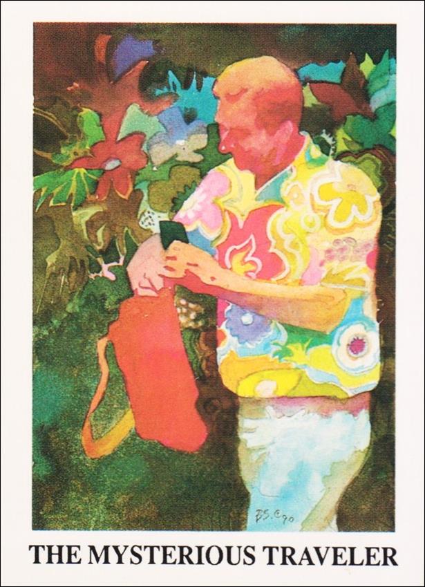 Coup D'Etat (Base Set) card 15 The Mysterious Traveler