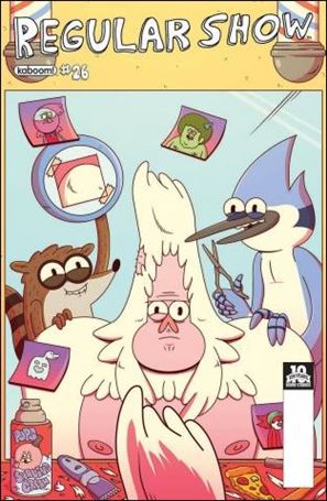Regular Show issue 26 Afonso Ferreira Cover