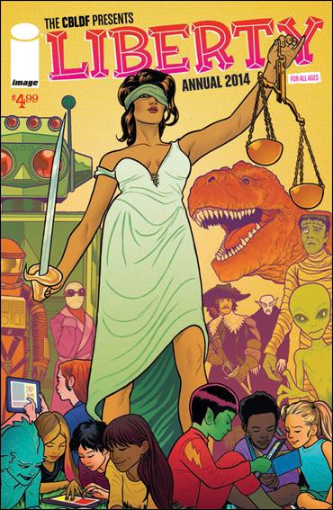 CBLDF Presents Liberty Annual issue 2014 Michael Allred Cover